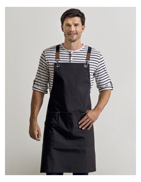 PRE-PR182-Clip ‘n’ Clasp Cross-Back Bib Apron 2